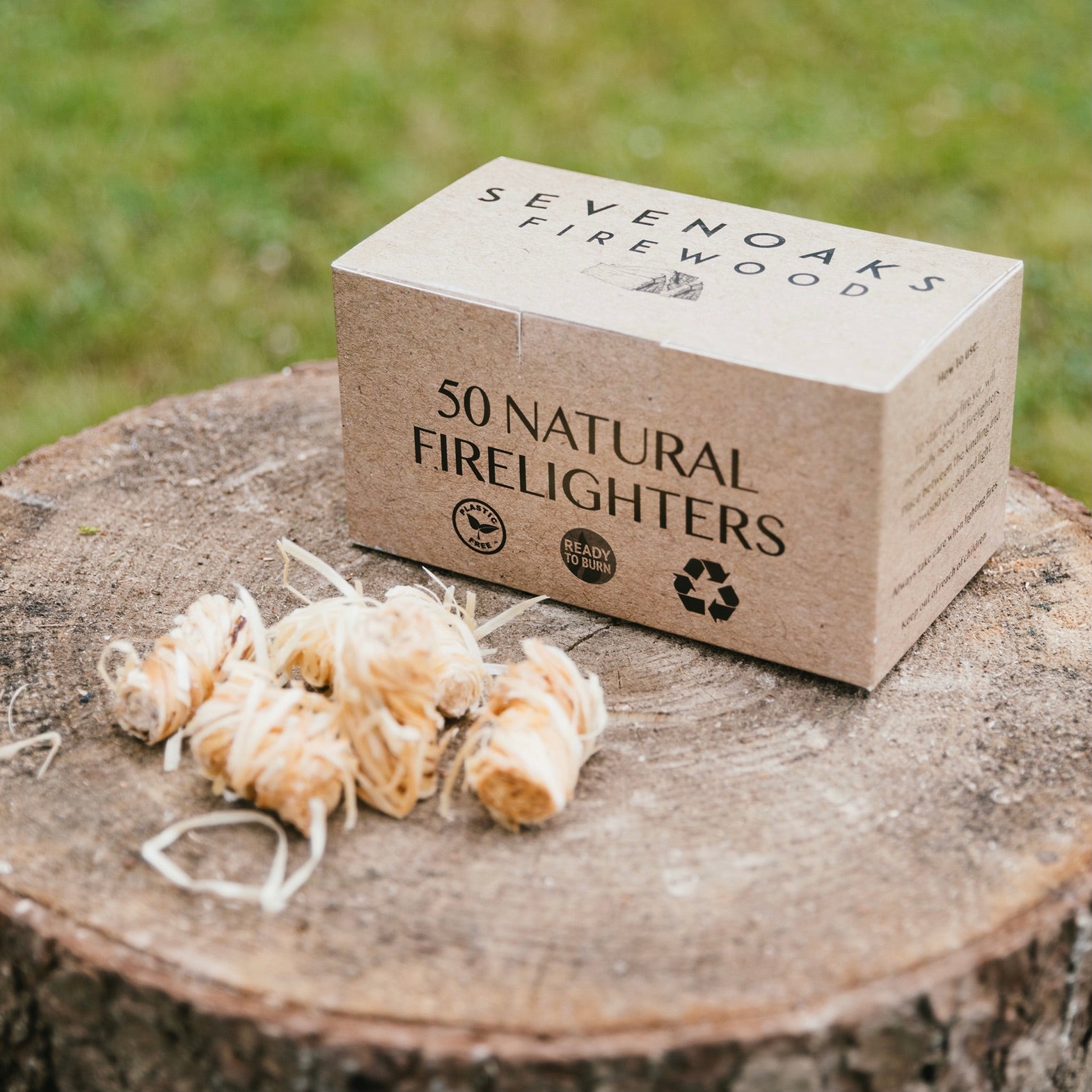 Natural Firelighters – Sevenoaks Firewood Ltd