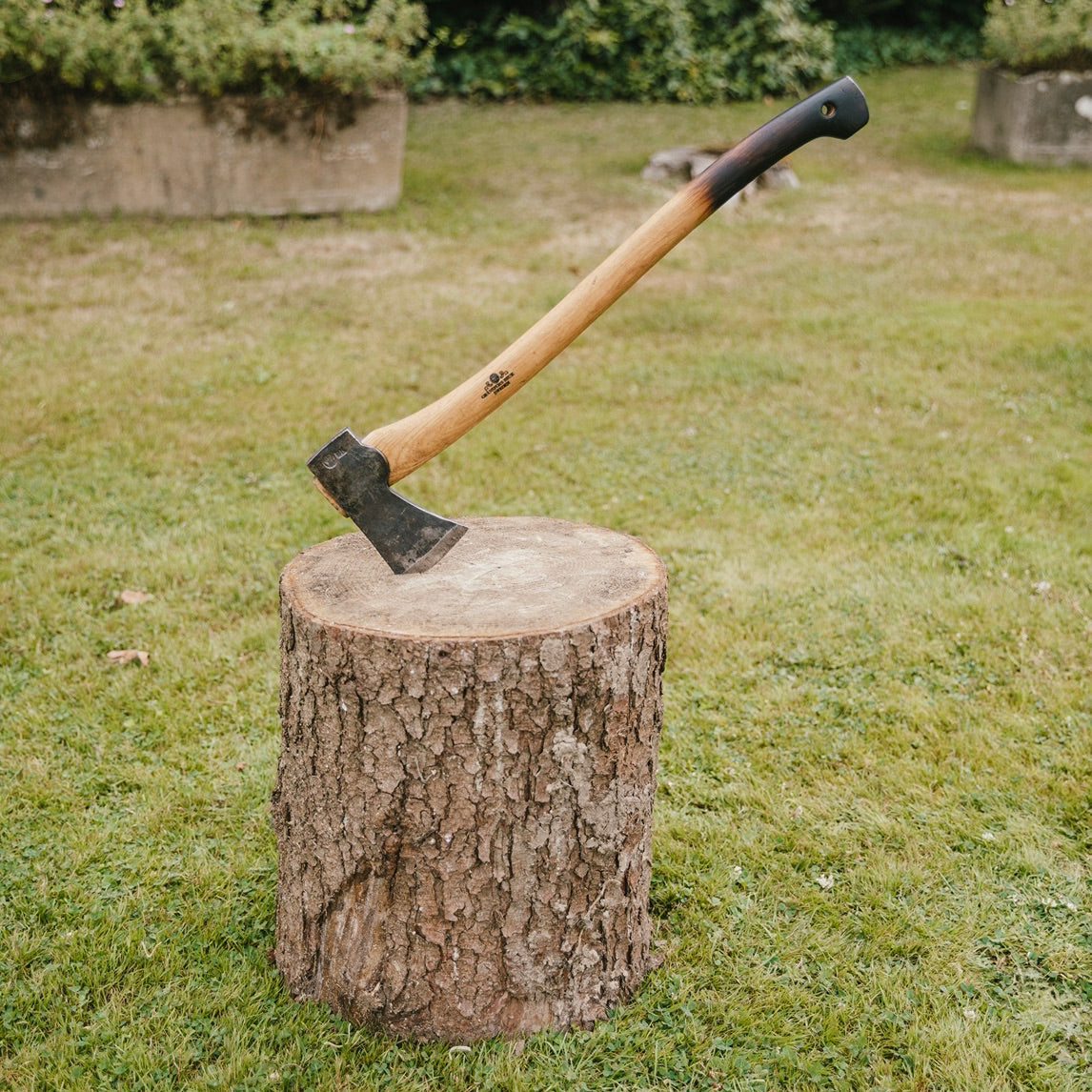 Natural Log Chopping/Splitting Block – Sevenoaks Firewood Ltd